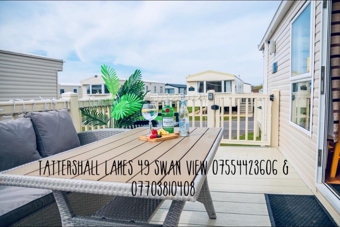 Swan View Retreats # Hottub # Egg Chair # Bbq & Bikes Included 8 Berth Tattershall Exterior foto