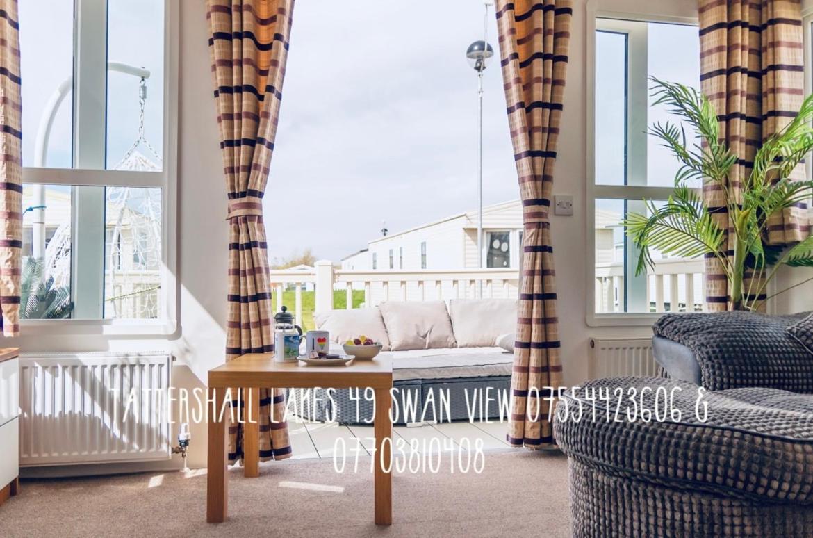 Swan View Retreats # Hottub # Egg Chair # Bbq & Bikes Included 8 Berth Tattershall Exterior foto