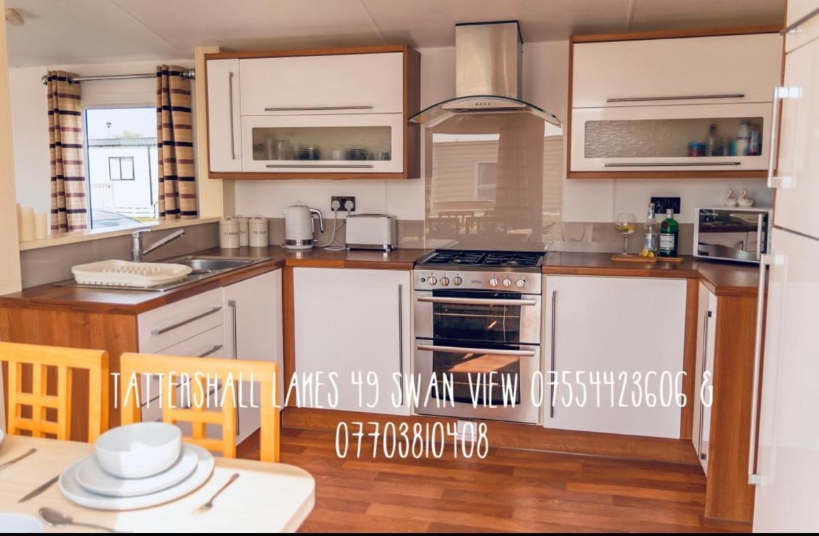 Swan View Retreats # Hottub # Egg Chair # Bbq & Bikes Included 8 Berth Tattershall Exterior foto