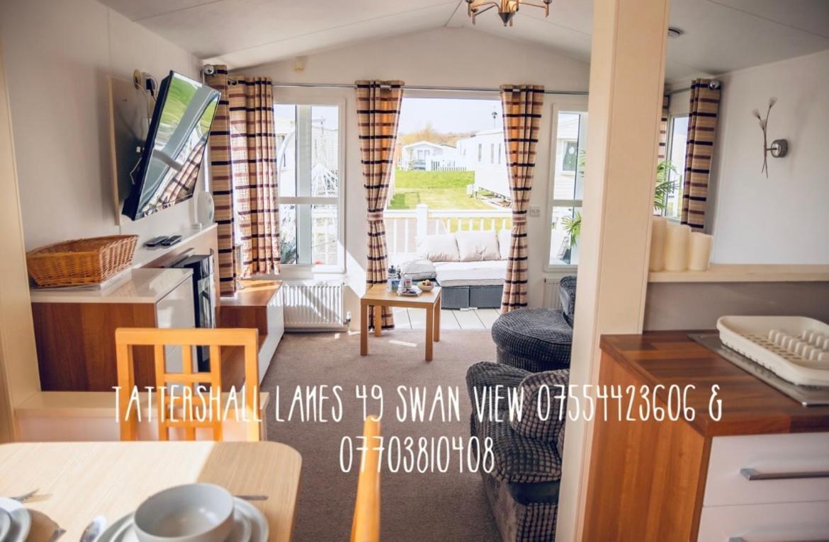 Swan View Retreats # Hottub # Egg Chair # Bbq & Bikes Included 8 Berth Tattershall Exterior foto
